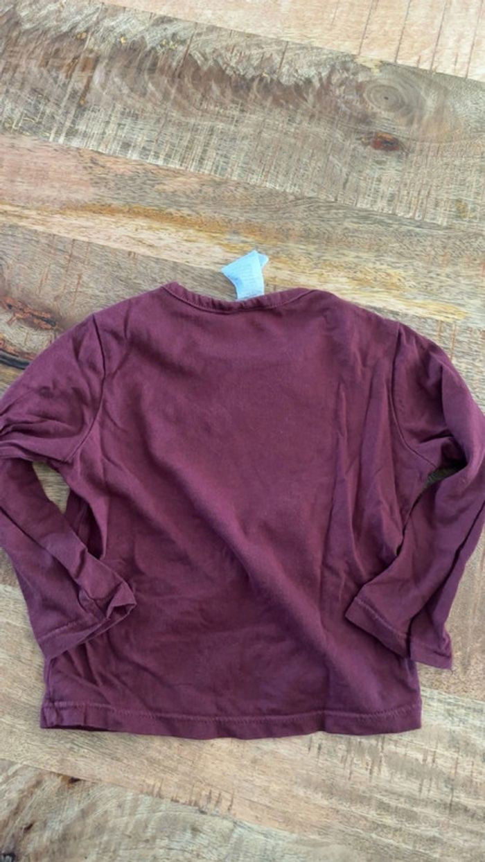 T shirt manches longues 18 mois - photo numéro 2