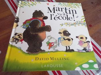 Livre Martin va à l'école David Melling