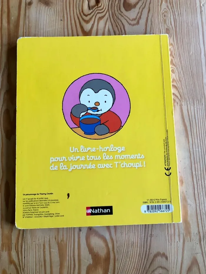 Livre T’choupi ma journée - photo numéro 2