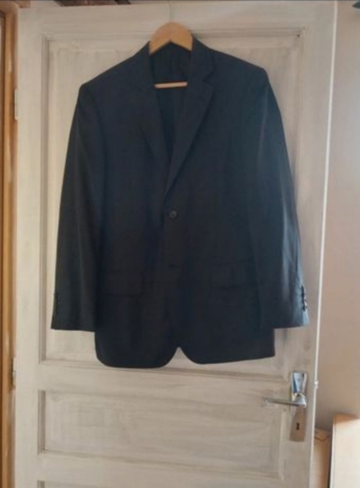 Costume  homme noir taille 40/M - état neuf