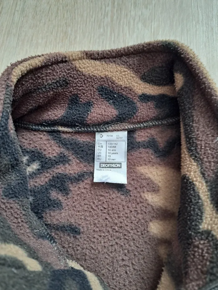 Lot polaire decathlon et sweat kipsta 10 ans - photo numéro 5