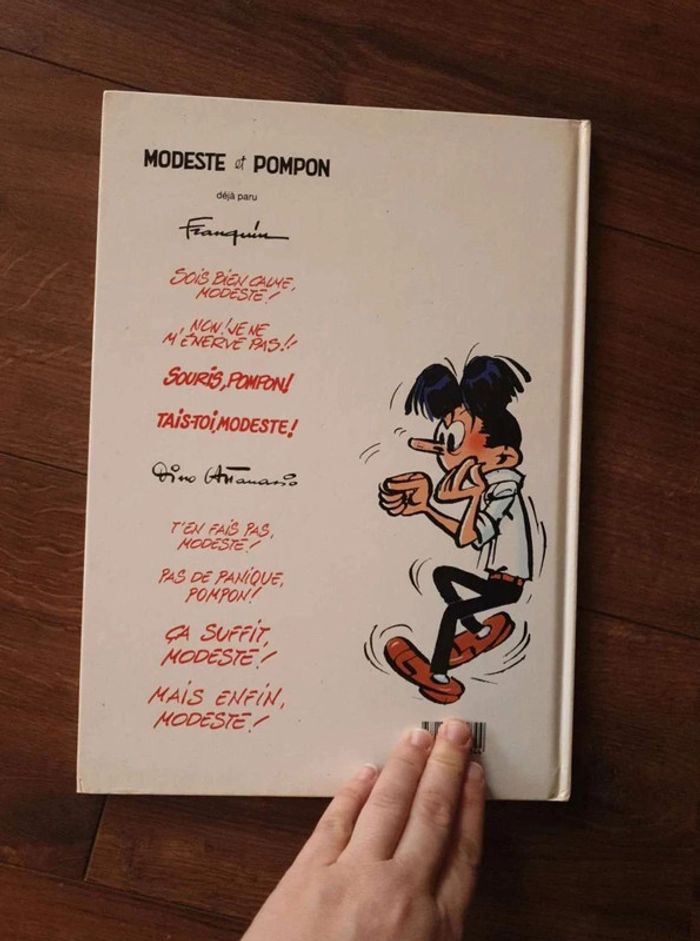 Bande dessinée Modeste et Pompon EO R8 - photo numéro 3