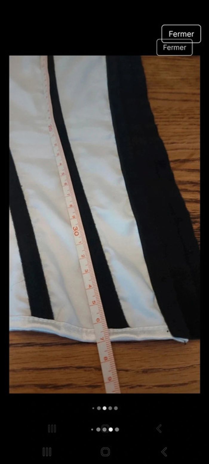Corset Alcatraz Gothic blanc/noir taille M - photo numéro 18