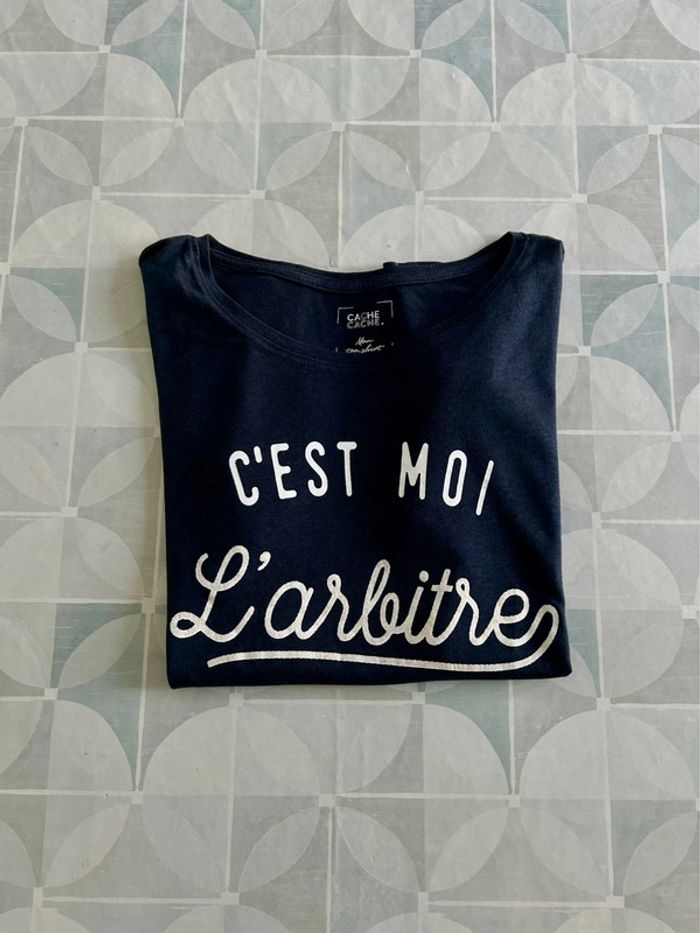 T shirt femme - 38 / M - Cache Cache - en très bon état - photo numéro 4