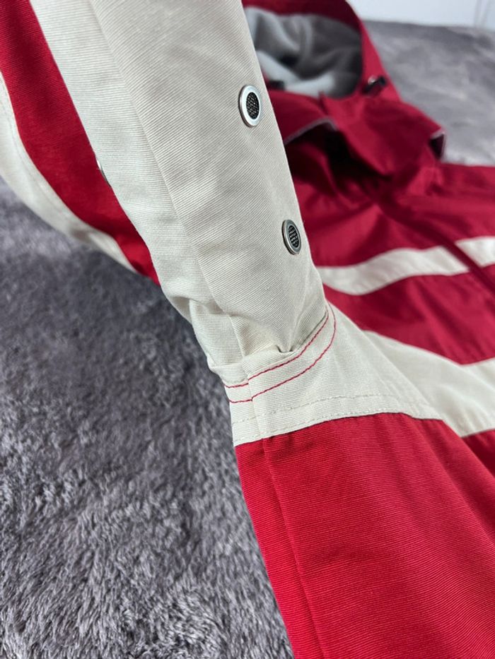 Manteau Ski Snowboard Oxbow Rouge et Écru – Taille M - photo numéro 14