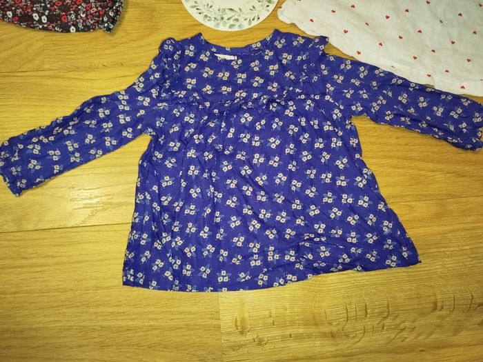 Lot de 3 blouses fille 6 mois - photo numéro 5
