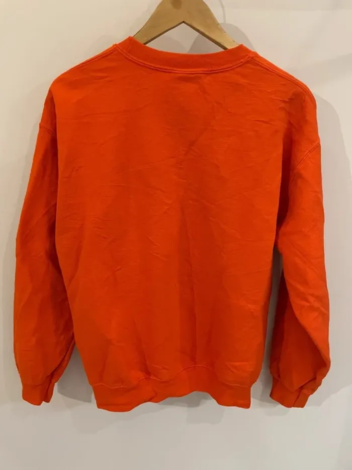 Orange crewneck Michigan Gildan M - photo numéro 6