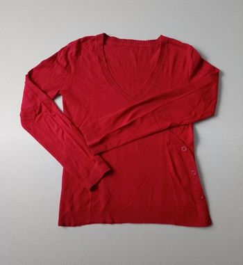 Pull rouge 38