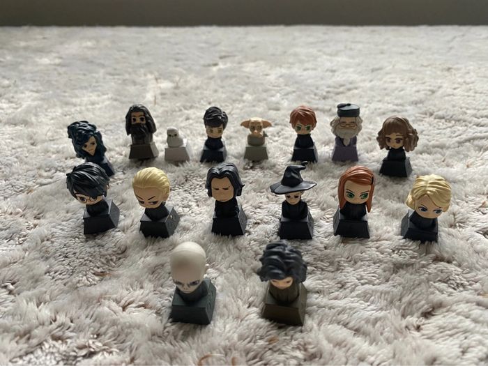Collection complète des 16 figurines Harry Potter wizzis - photo numéro 6