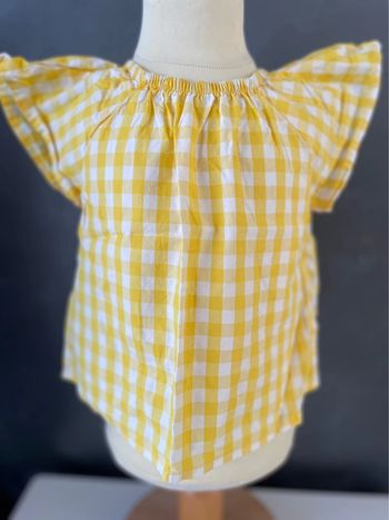 Tee shirt jaune bébé