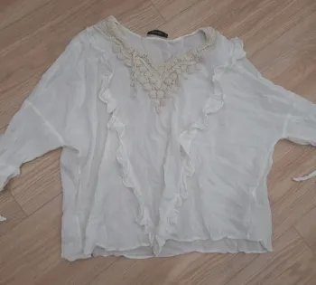 Blouse semi transparente