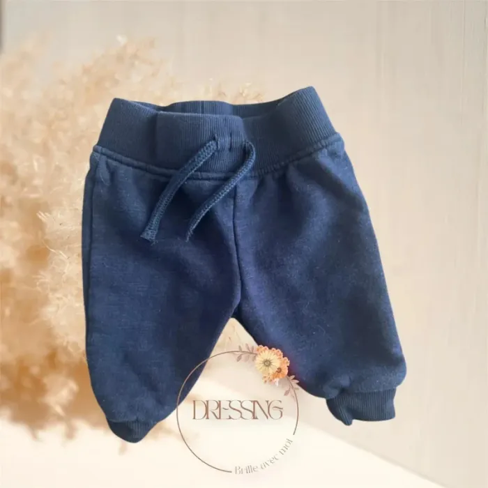 Jogging garçon bleu marine 0/3 mois 62