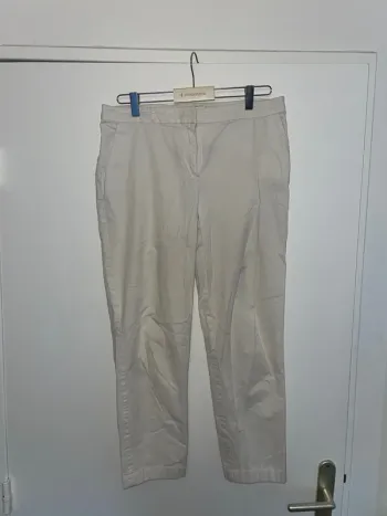 Pantacourt blanc Camaïeu 40