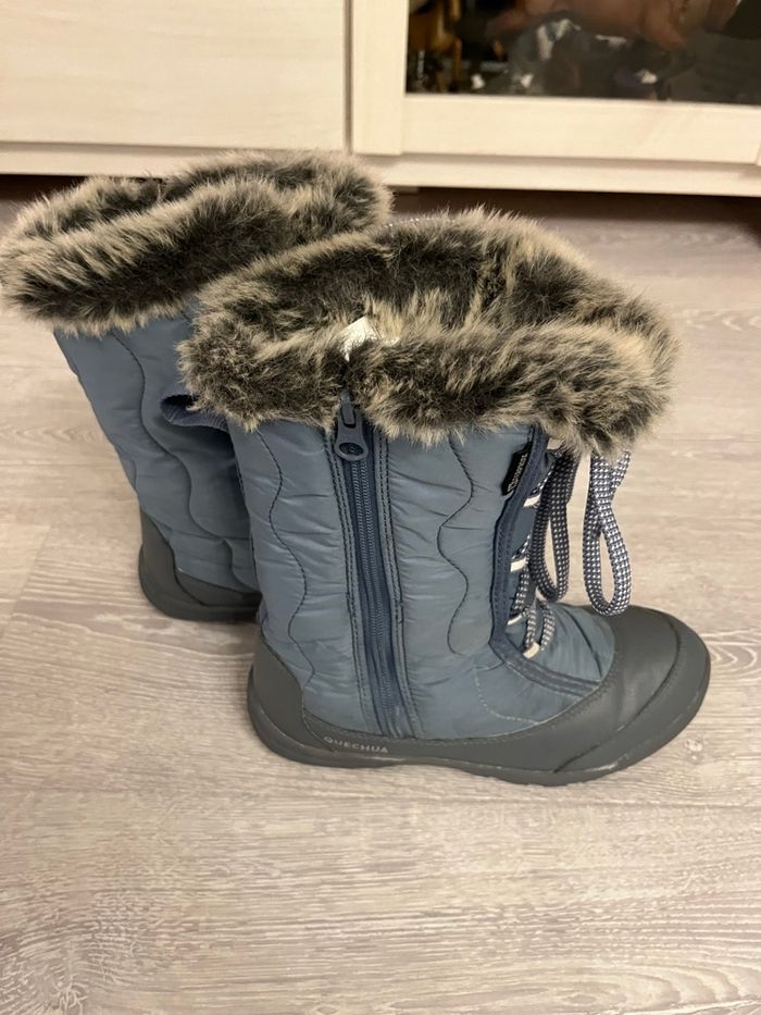 Bottes de neige chaudes et imperméables quechua taille 35 - photo numéro 2
