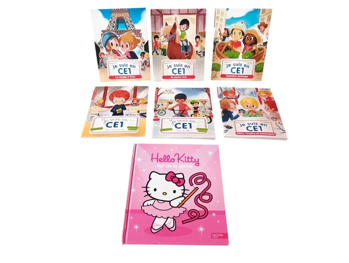 Lot de 6 livres je lis tout seul je suis en CE1 en excellent état