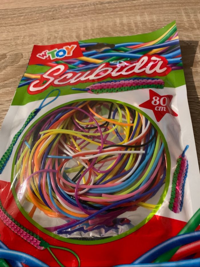 Sachet de Scoubidou 80 cm - photo numéro 3