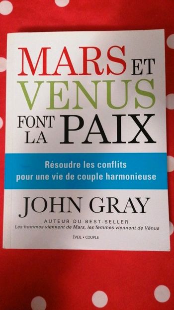 Livre Mars et Venus font la paix