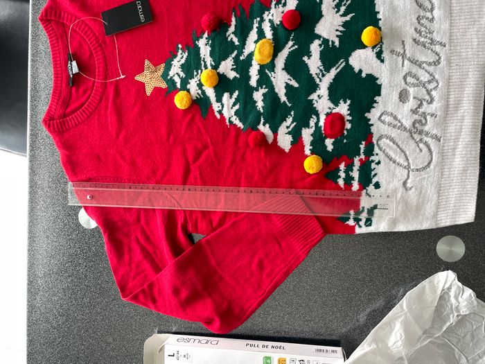 Joli Pull de Noël Décor Sapin - photo numéro 8