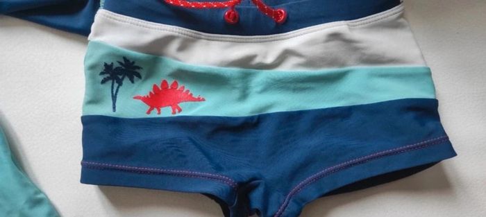 Ensemble maillot de bain garçon sergent major 4 ans - photo numéro 4