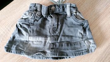 Jupe en jean noir H&M 9-12 mois