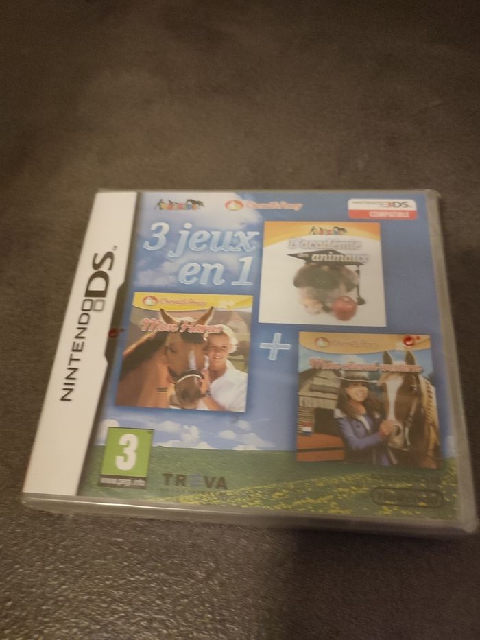 3 jeux en 1 Nintendo ds - photo numéro 1