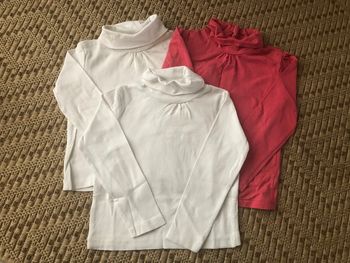Lot de pull col roulé - taille 4 ans