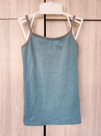 Debardeur vert d'eau Zeeman 110 - 116 cm