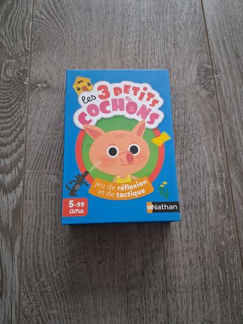 Jeu les 3 petits cochons 