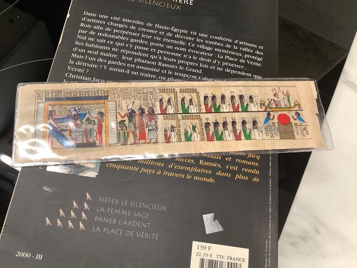 Christian Jacq La Pierre De Lumière, Tome 1 - photo numéro 4
