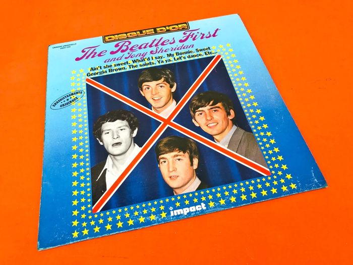 Vinyle 33 tours The Beatles First and Tony Sheridan Enregistrements originaux Impact 6886556 - photo numéro 2