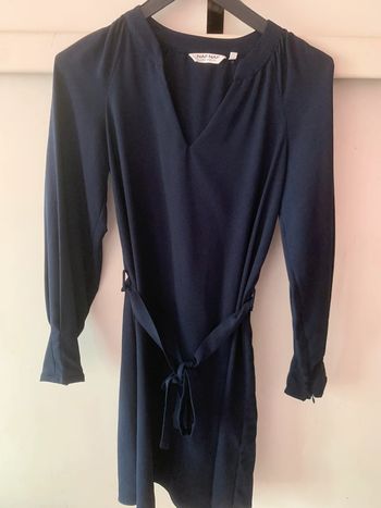 Robe bleue chic travail Naf Naf taille xs