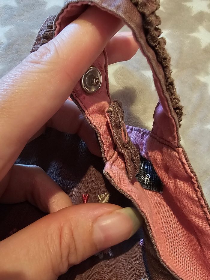 Salopette fille 6 mois - photo numéro 2