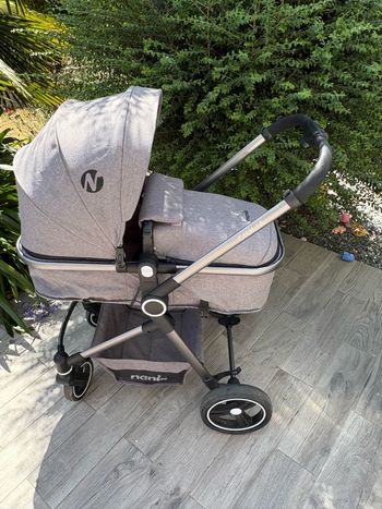 Poussette trio Nania Giulia (assise + cosy + base voiture)
