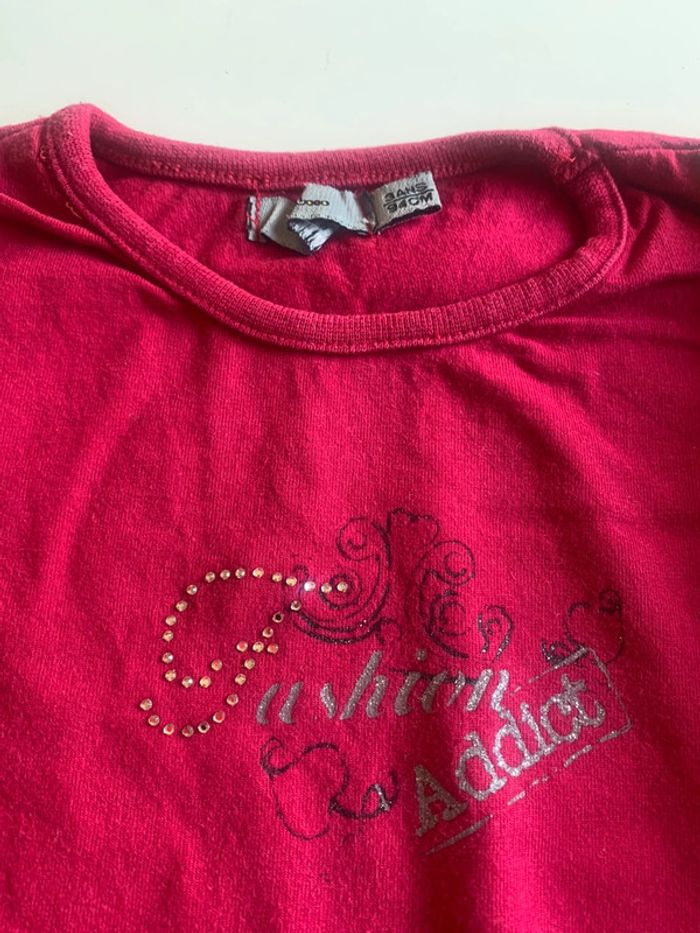 Lot 2 tee-shirts manches longues - photo numéro 2