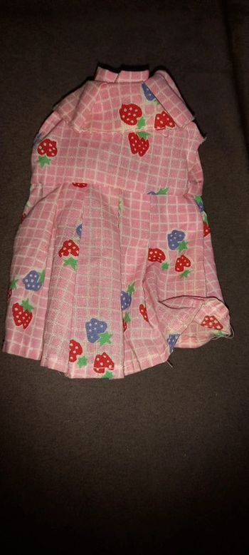 Robe barbie fraise vintage