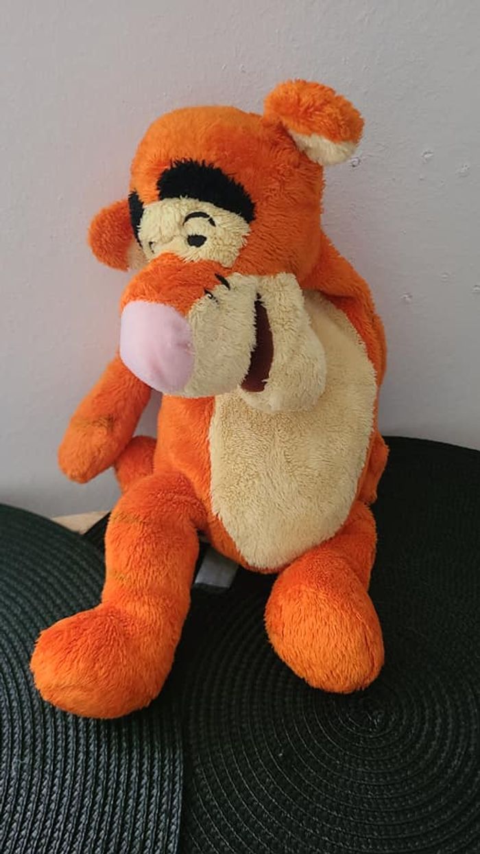 tigrou l'ami de winnie l'ourson tous doux peluche doudou nicotoy - photo numéro 4
