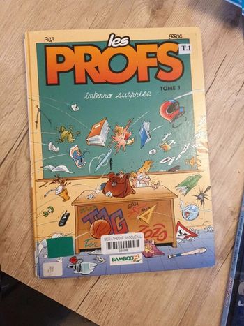 Bande  dessinée Les  profs