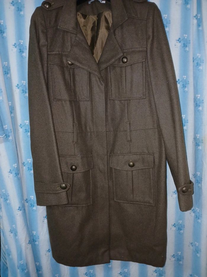 Manteau laine femme - photo numéro 9
