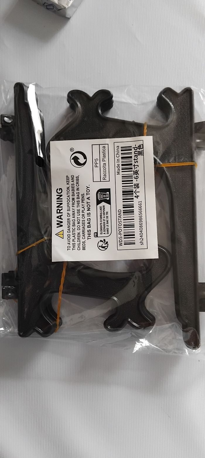 LOT Neuf de 4 Support cadre ou livre - photo numéro 3