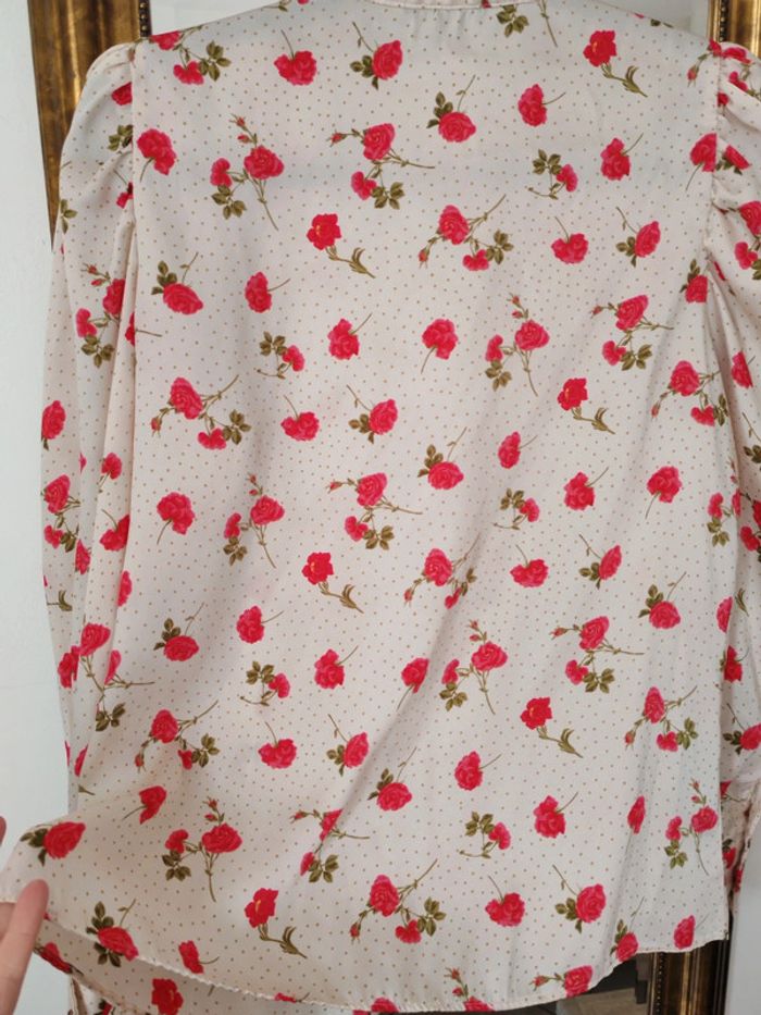 Chemise fleurs Zara taille S - photo numéro 6