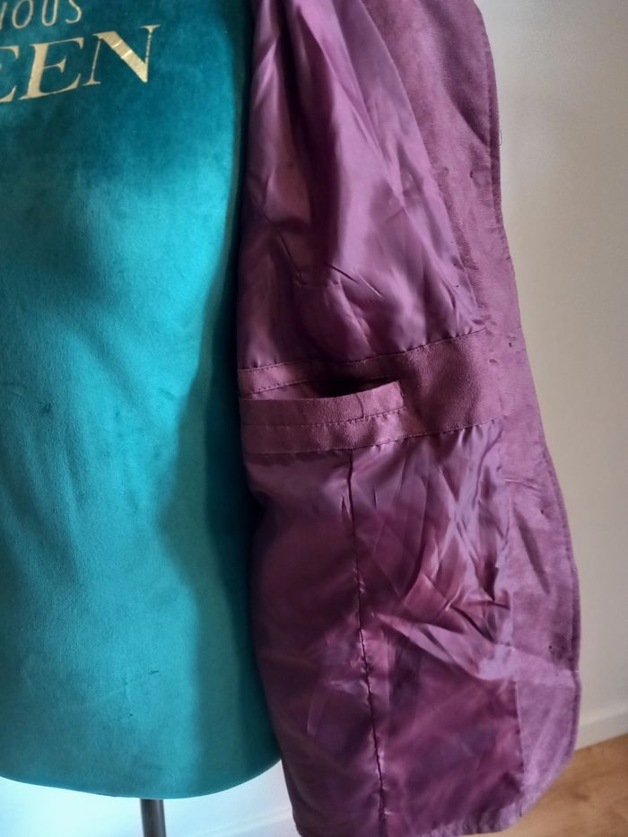 Veste prune Damart taille 48 - photo numéro 4