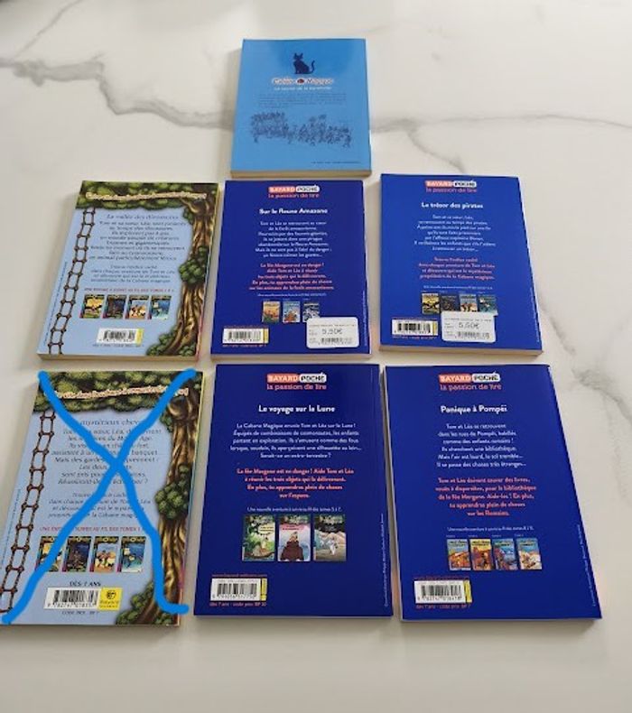 Lot de 6 livres la cabane magique - photo numéro 2