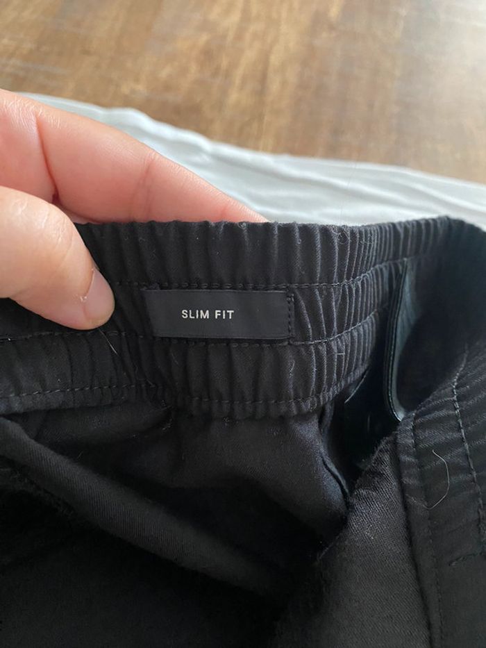 🖤 Pantalon noir fluide - Taille élastiquée - Confort & élégance - H&M - taille 52  👖 - photo numéro 3