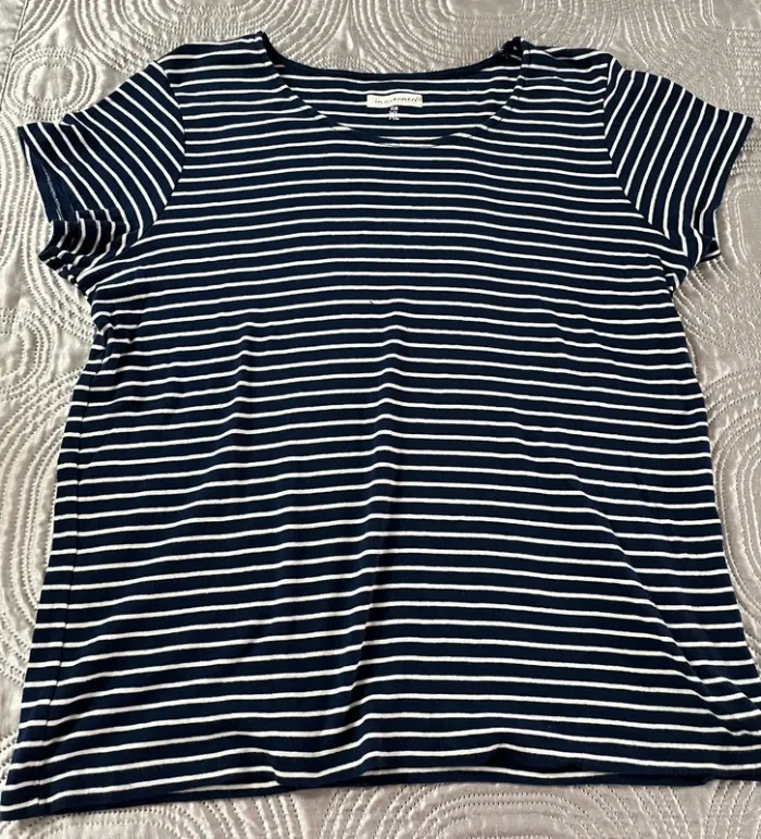 T-shirt rayé XL femme