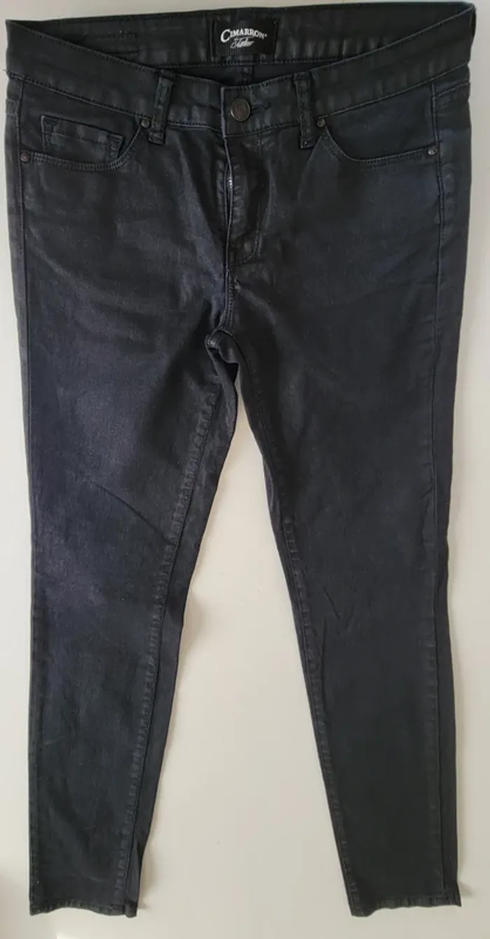 Jean cimarron noir - Taille 38 - photo numéro 4