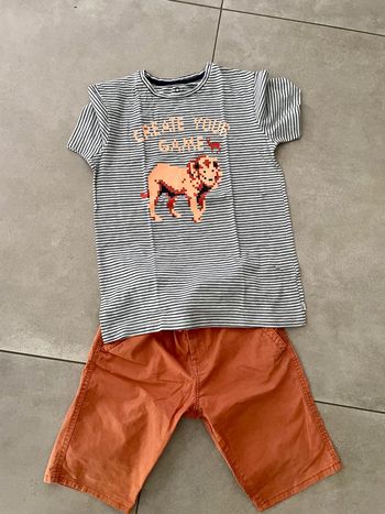 Ensemble bermuda et t-shirt