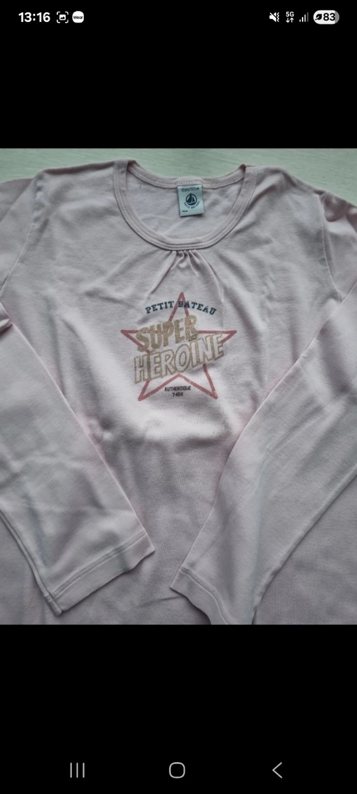 T-shirt Petit Bateau - photo numéro 2