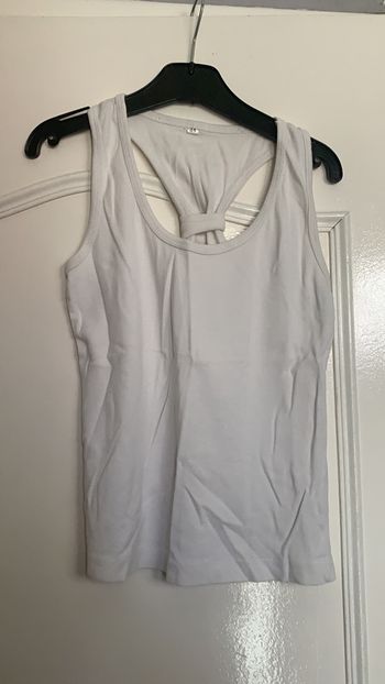 Débardeur  blanc été