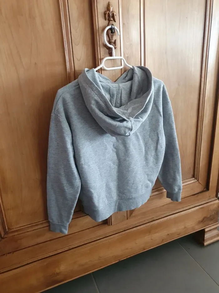 Sweat capuche gris - photo numéro 4