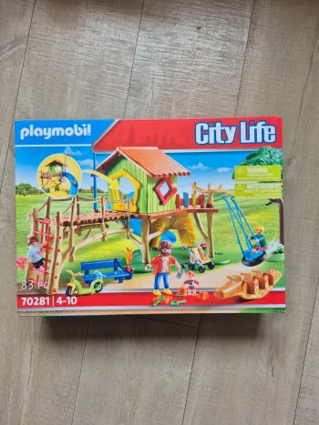 70281- Playmobil City Life - Parc de jeux et enfants - Neuf Scellé